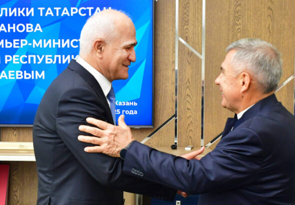 Минниханов и Мустафаев