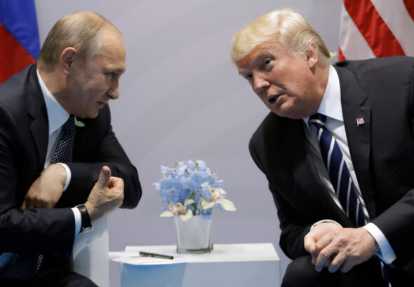 Трамп после разговора