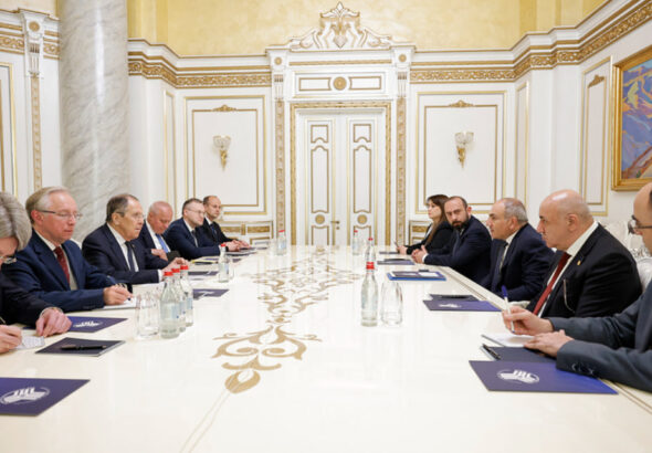 Пашинян и Лавров