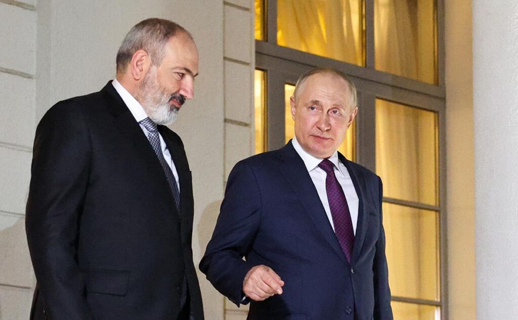 Пашинян направил телеграмму