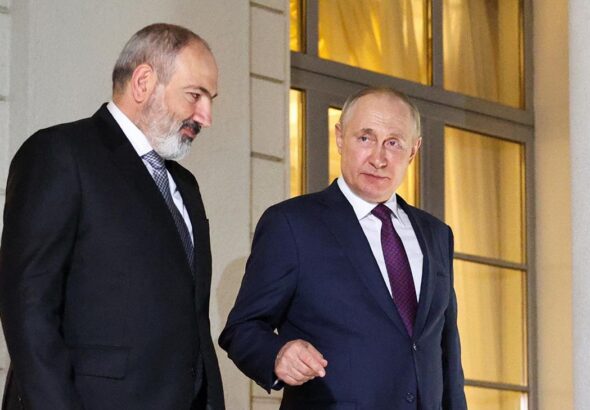 Пашинян направил телеграмму