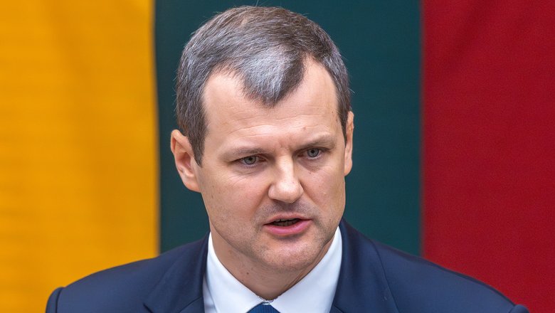 Гинтаутас Палуцкас подал