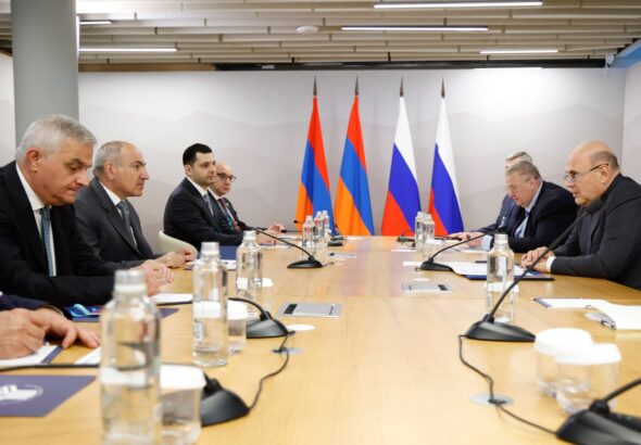 Мишустин провёл переговоры