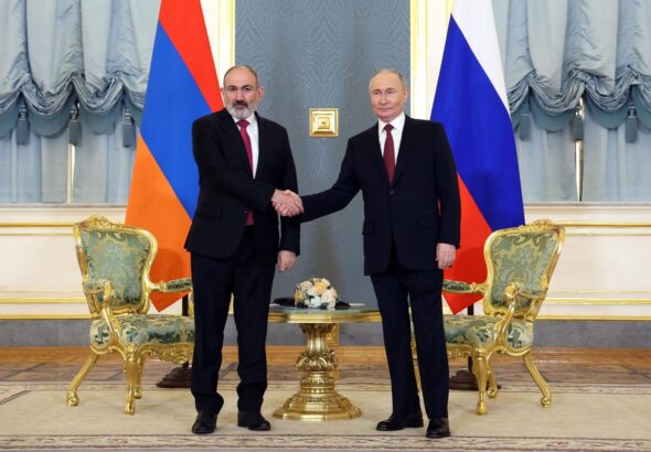 Путин и Пашинян