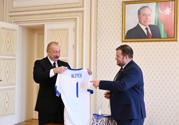 Алиев обсудил