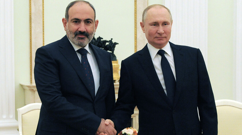 Путин и Пашинян