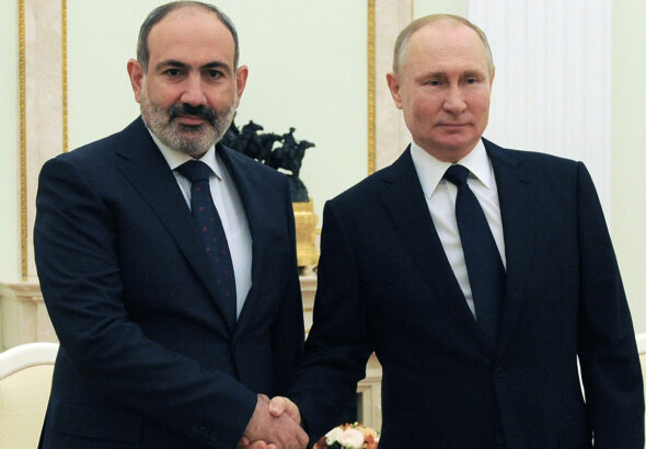 Путин и Пашинян