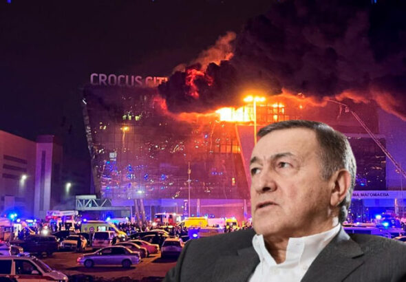 Агаларов уехал в Баку