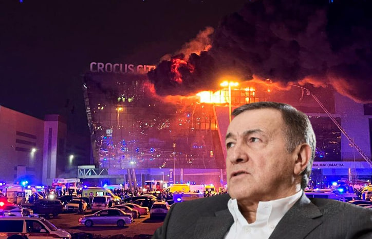 Агаларов уехал в Баку