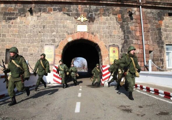 военной базы в Гюмри