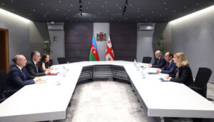 с послом Азербайджана