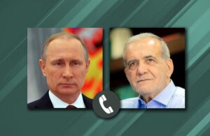 Путин и Пезешкиан