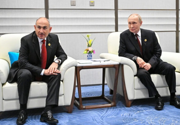 Путин и Пашинян