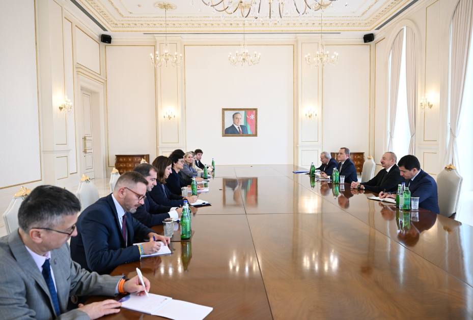 Алиев принял еврокомиссара