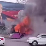 В Сумгаите загорелся