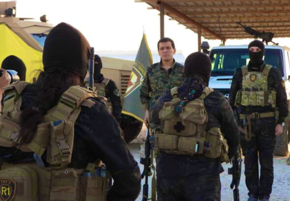 Командующий SDF объявил