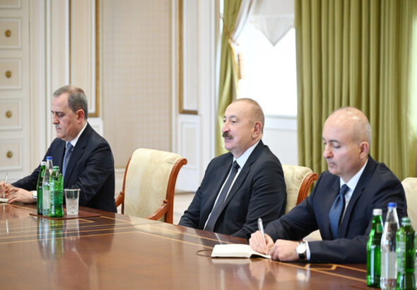 Алиев провел встречу