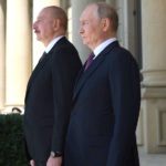 Путина и Алиева в Душанбе