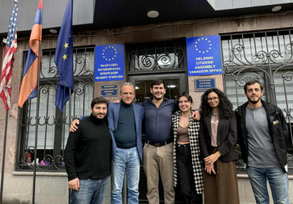 бойцом Георгием Кинояном