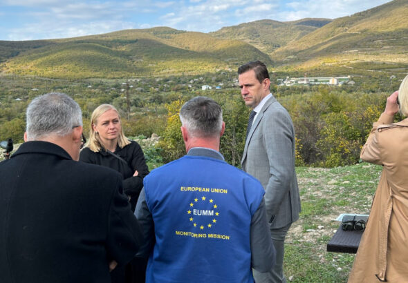 Валтонен посетила разделительную