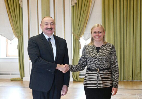 Алиев принял председателя ОБСЕ