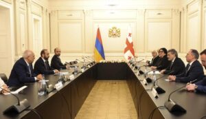 встреча президента Грузии