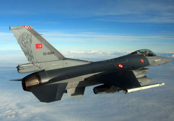 Турецкие F-16 примут