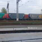 Поезд с российским зерном