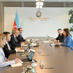 с послом ЕС в Баку