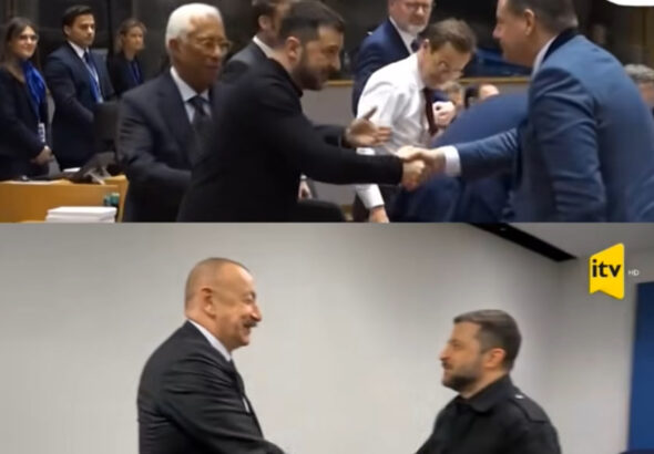 Алиев радуется плохим