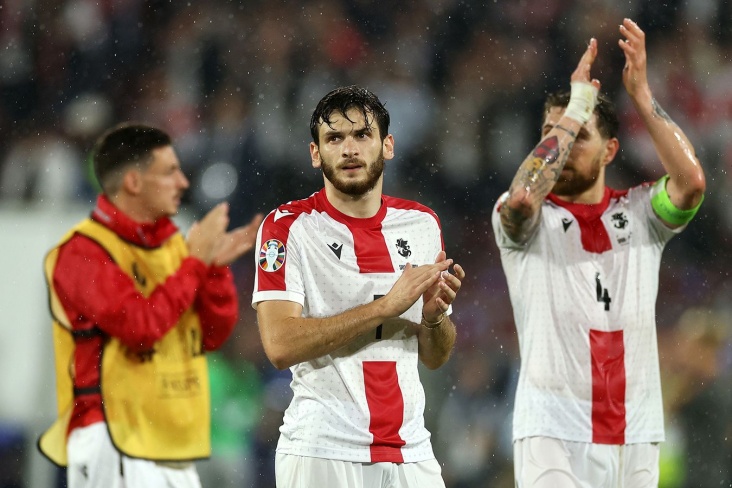 Сборная Грузии уступила