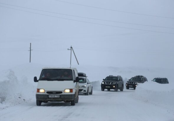 на участке Гудаури