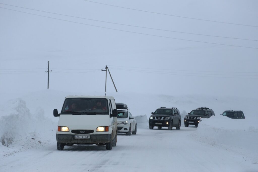 на участке Гудаури