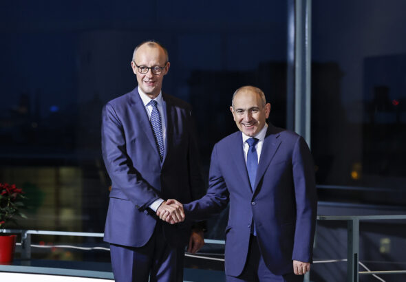 Пашинян и Фридрих Мерц