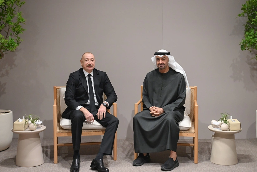 Алиева с президентом ОАЭ