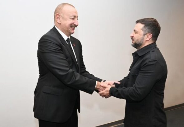 Зеленский поблагодарил Алиева