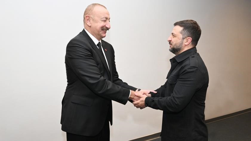 Зеленский поблагодарил Алиева