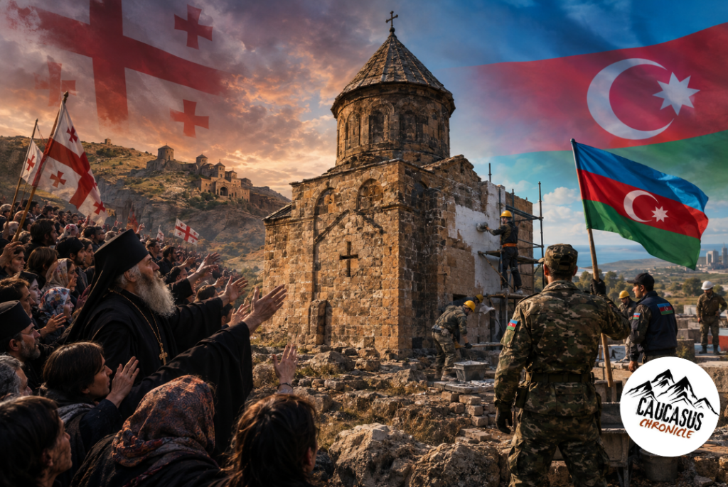 Новый скандал между Тбилиси и Баку вокруг Курмухского храма: «История, которую не стереть»